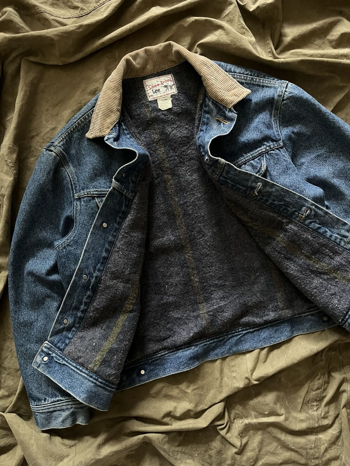 Lee Lee Riders Guns N’ Roses Back Patch Denim Jacket Grunge Size US L / EU 52-54 / 3 - 4 Thumbnail