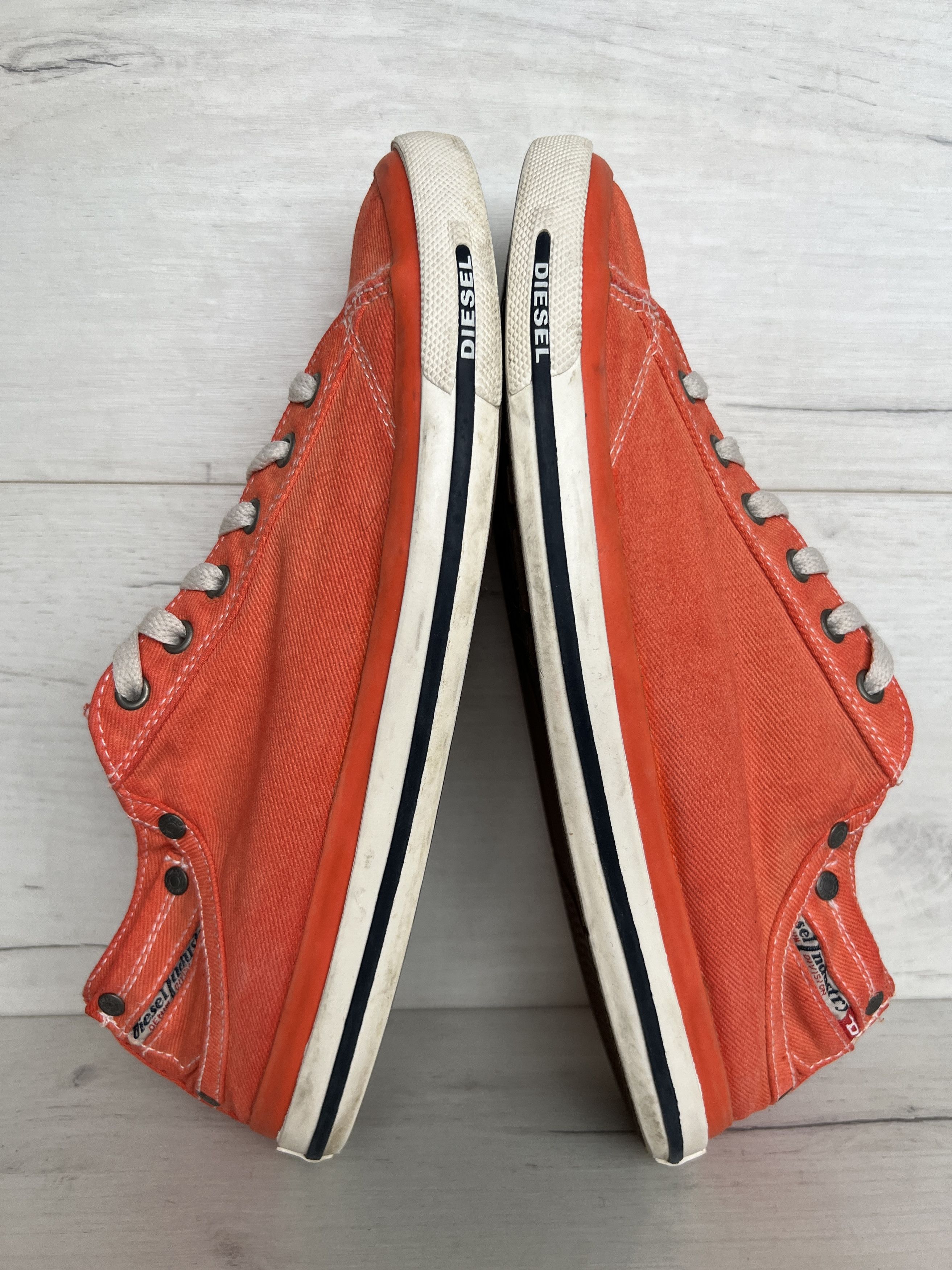 Diesel RARE! DIESEL EXPOSURE LOW DENIM DIVISION FASHION SHOES Size US 10 / EU 43 - 4 Thumbnail