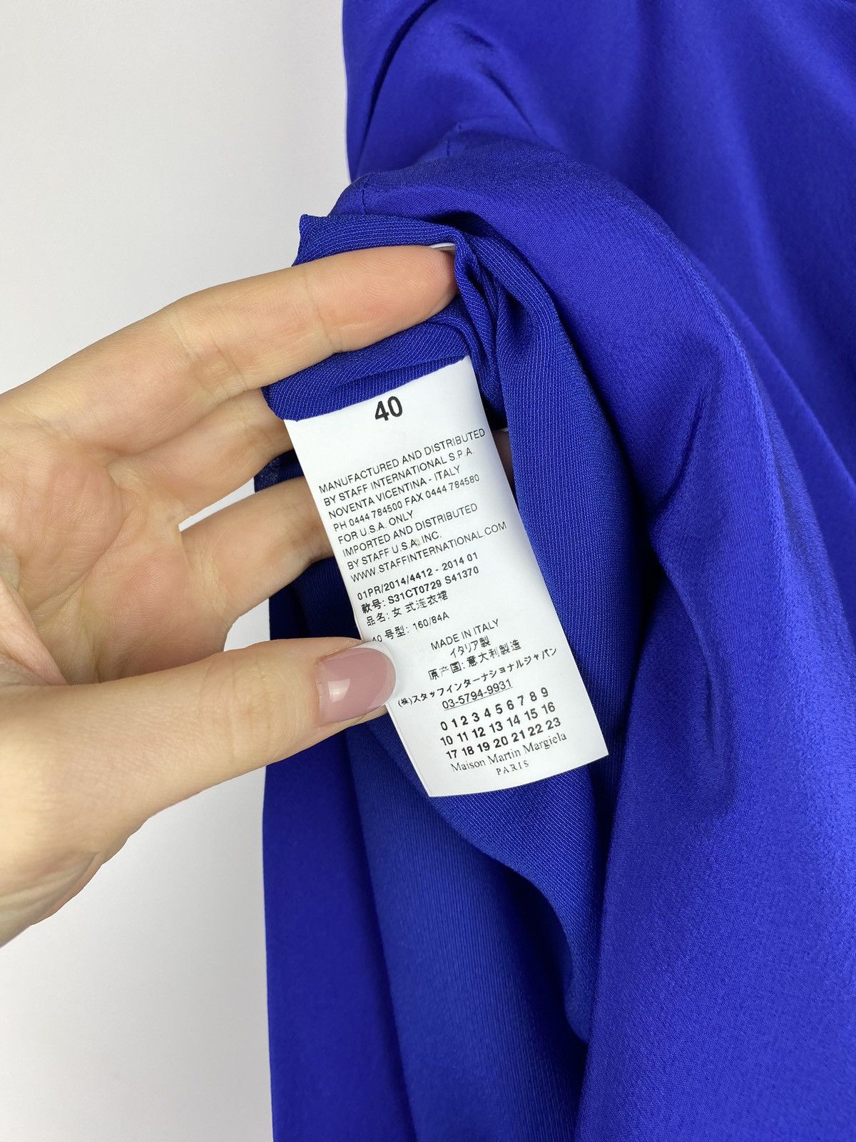 Maison Margiela BNWT! Maison Margiela ladies assymetrical silk dress size 40 Size S / US 4 / IT 40 - 14 Thumbnail