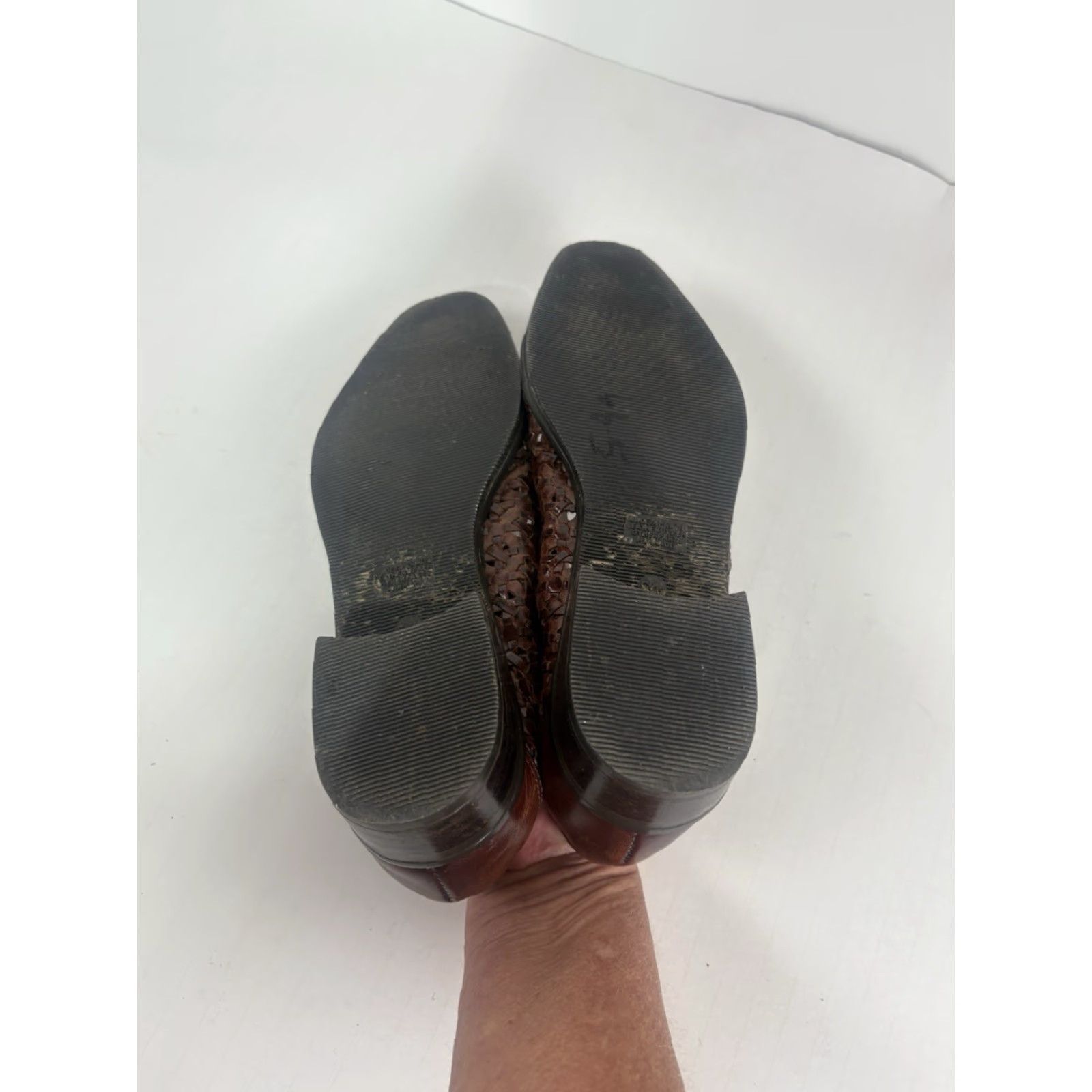 Vintage Ipanema Opal Brown Leather Slip-On Flats Womens Size 6.5M Casual Bohemian Size US 7 / IT 37 - 7 Thumbnail