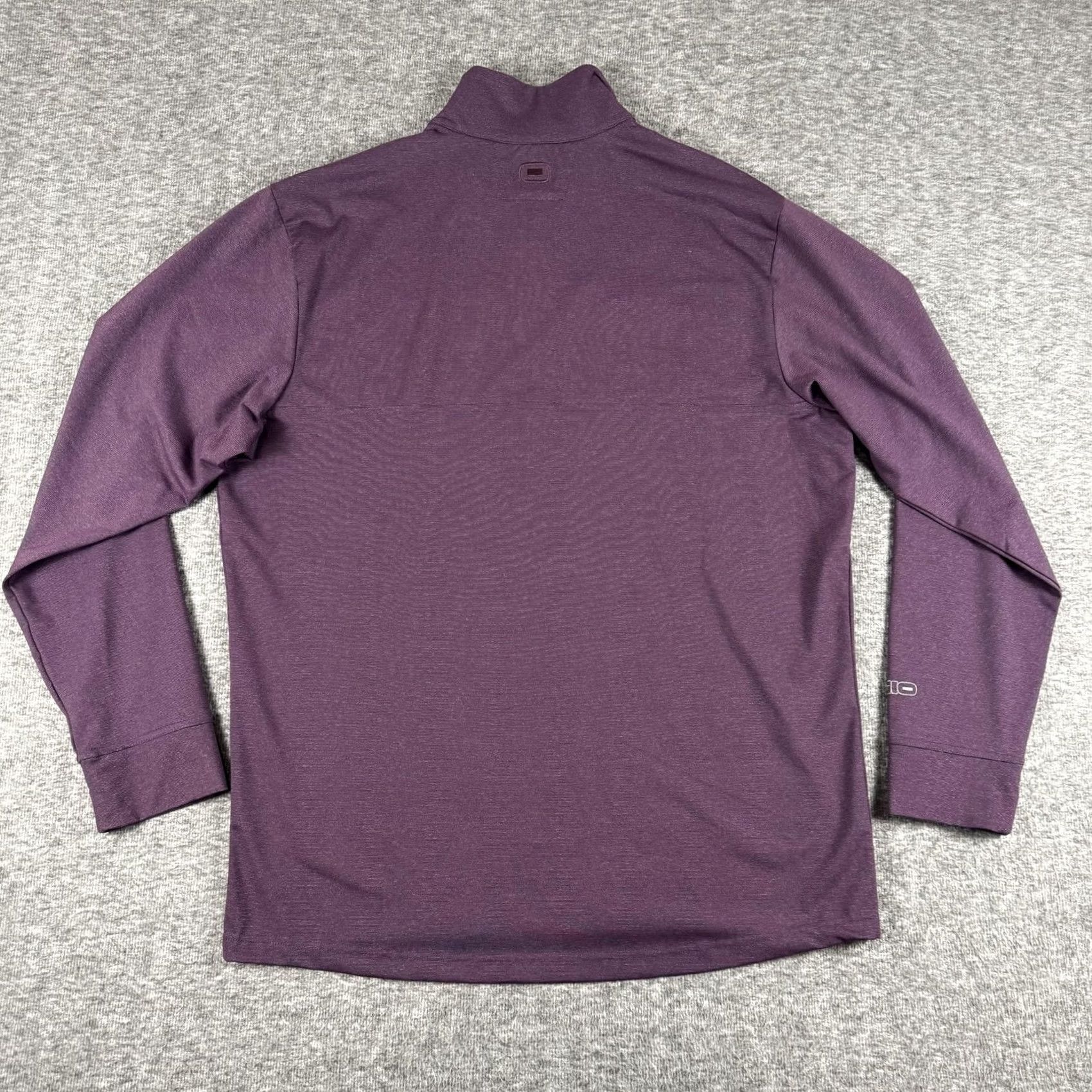 Vintage OGIO Ace Collection Pullover Large Purple Quarter Zip Long Sleeve Golf Shirt Mens Size US L / EU 52-54 / 3 - 7 Thumbnail