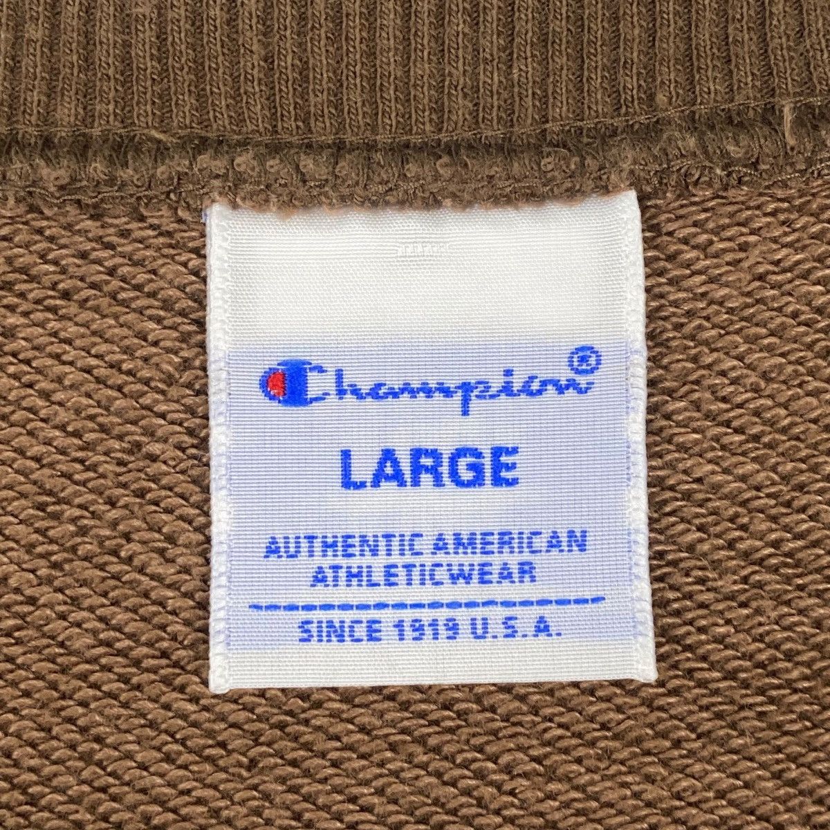 Other Vintage Champion Crewneck Sweatshirt Brown Size L Size US L / EU 52-54 / 3 - 6 Thumbnail