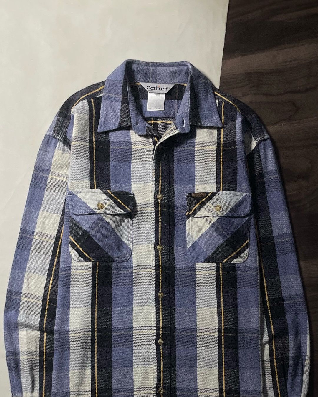 Carhartt Heavy Flannel Shirt CARHARTT Size XL fit XXL Size US XL / EU 56 / 4 - 2 Thumbnail