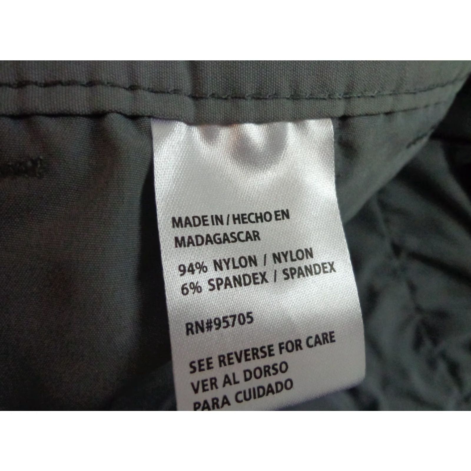 Vintage DENALI Technical Stretch Pants ZIP 32/32 Silver 94% Nylon 6% Spandex Men Regular Moderate Comfort Stretch Shirt? Size US 32 / EU 48 - 5 Thumbnail