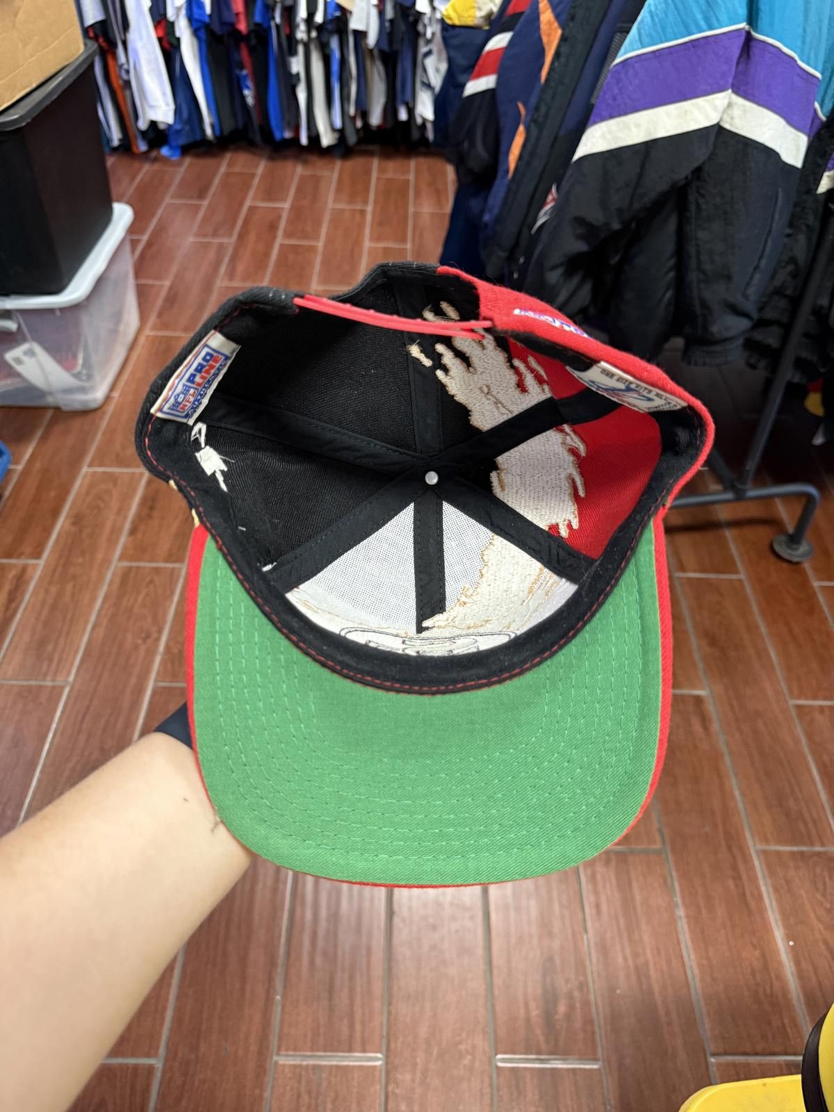 Logo Athletic 90's San Francisco Splash Snapback Vintage Hat Size ONE SIZE - 9 Thumbnail