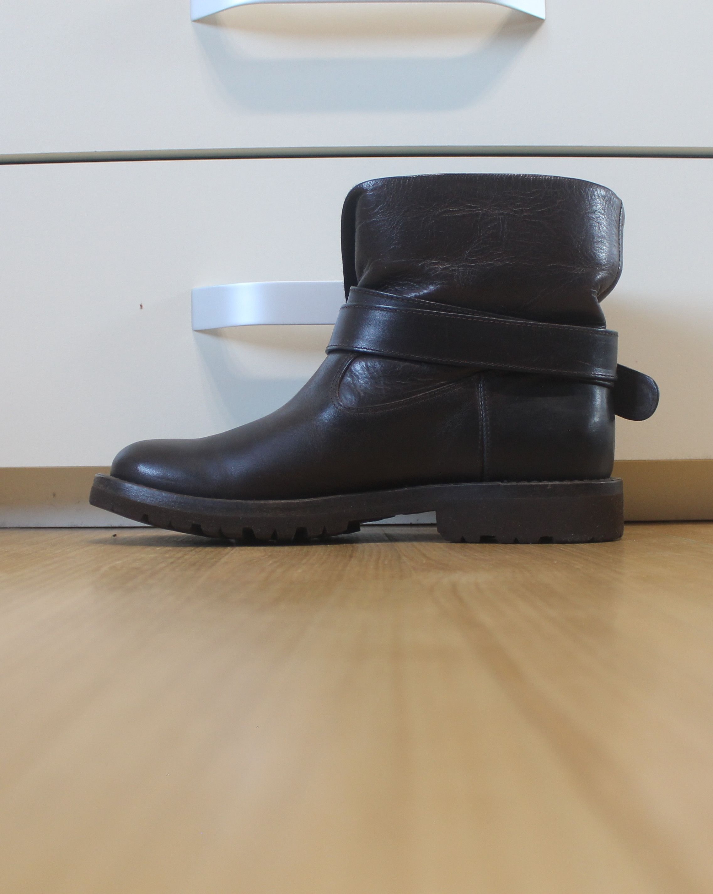 Brunello Cucinelli Brunello Cucinelli Ankle Boots Brown Leather Size US 8 / IT 38 - 5 Thumbnail