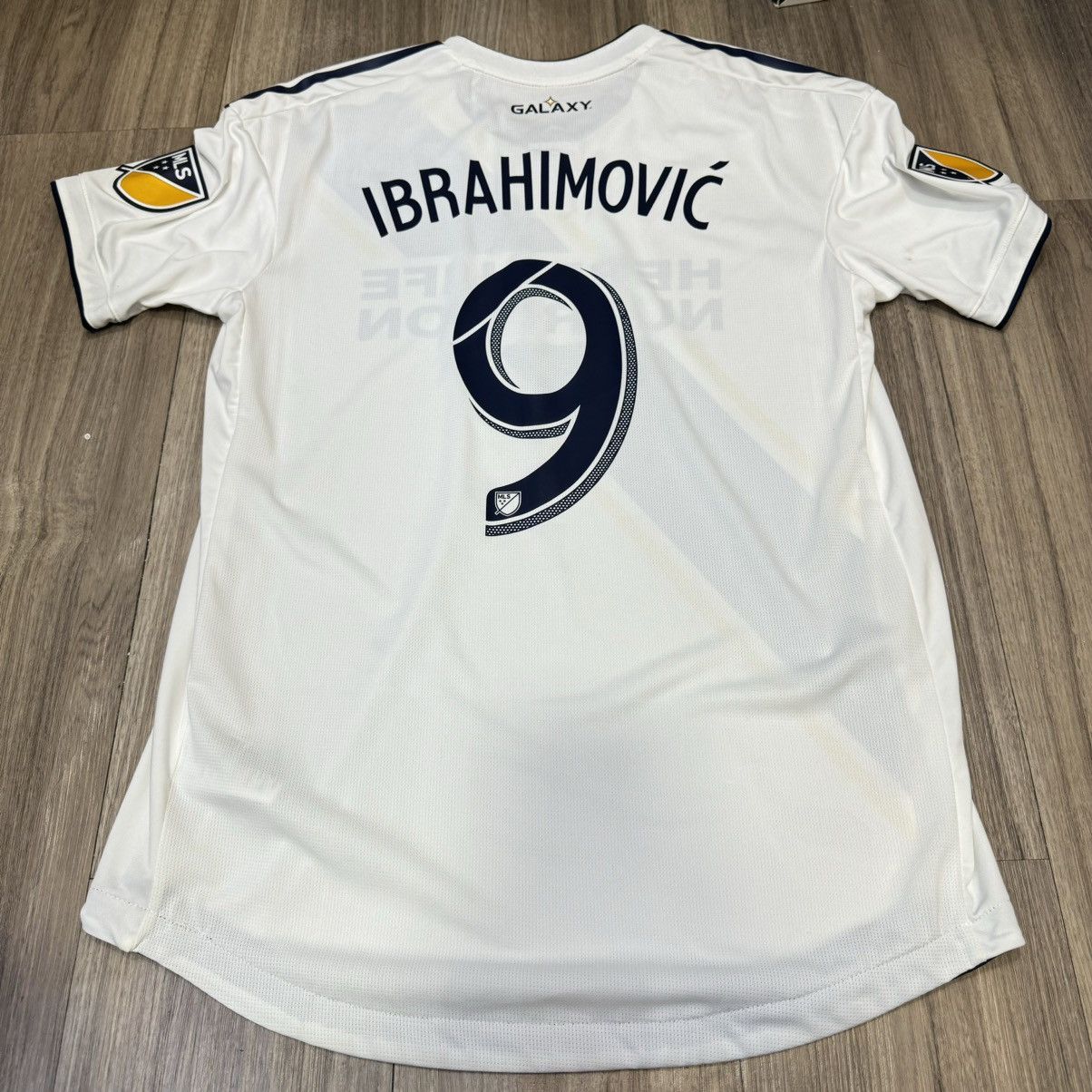 Adidas × Sports Specialties LA Galaxy 18/19 player issue home shirt #9 Ibrahimovic(Bnwt) Size US L / EU 52-54 / 3 - 2 Thumbnail