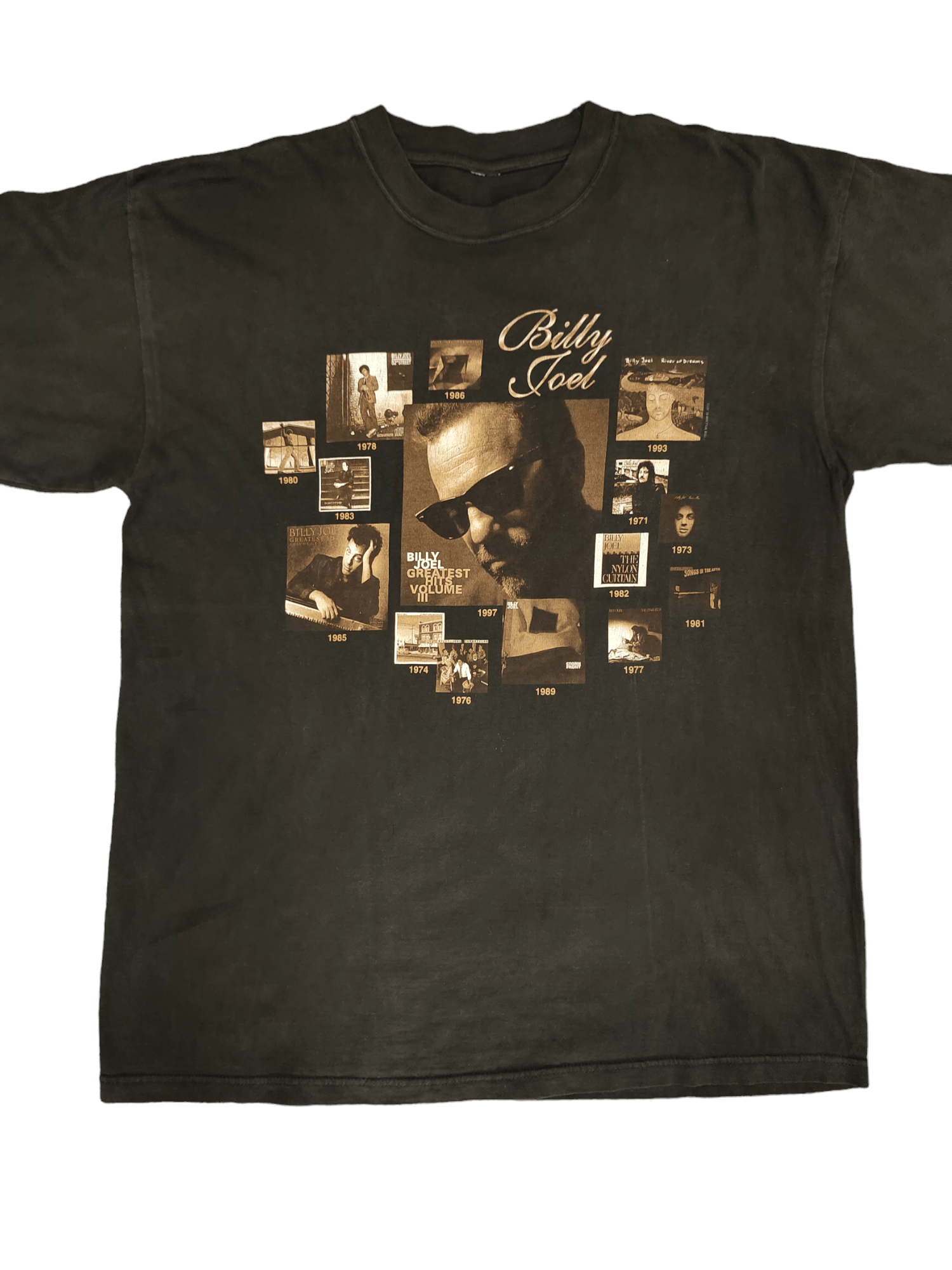 Band Tees Vintage 90s Billy Joel Tour 1998-1999 Photo Albums T-Shirt Size US L / EU 52-54 / 3 - 2 Thumbnail