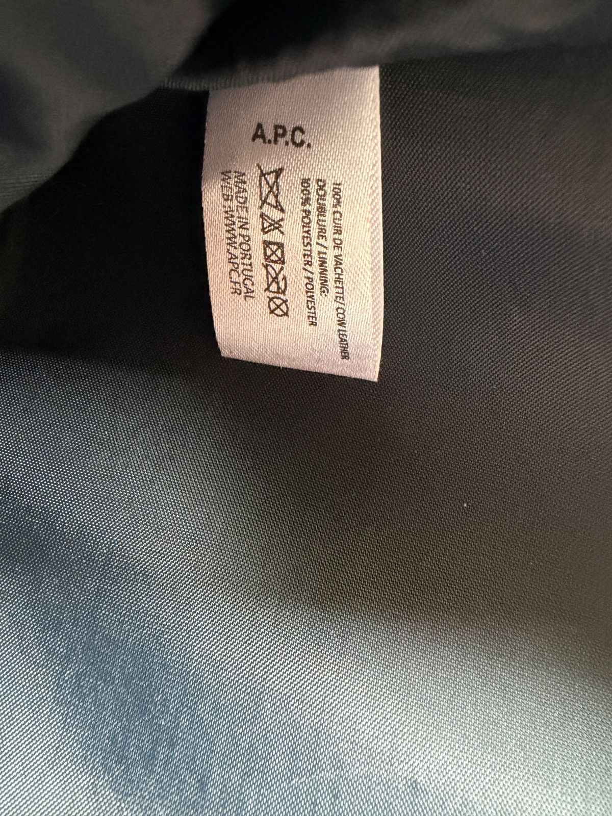 A.P.C. A.P.C blue leather bag. Size ONE SIZE - 13 Thumbnail