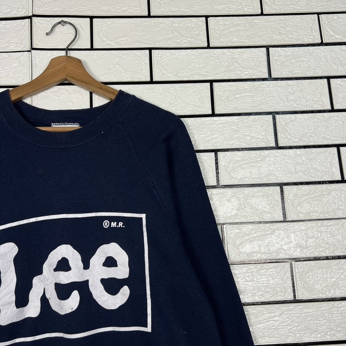 Lee Vintage 90's LEE Made in Usa Big Logo Sweatshirt #3966-C181 Size US L / EU 52-54 / 3 - 4 Thumbnail