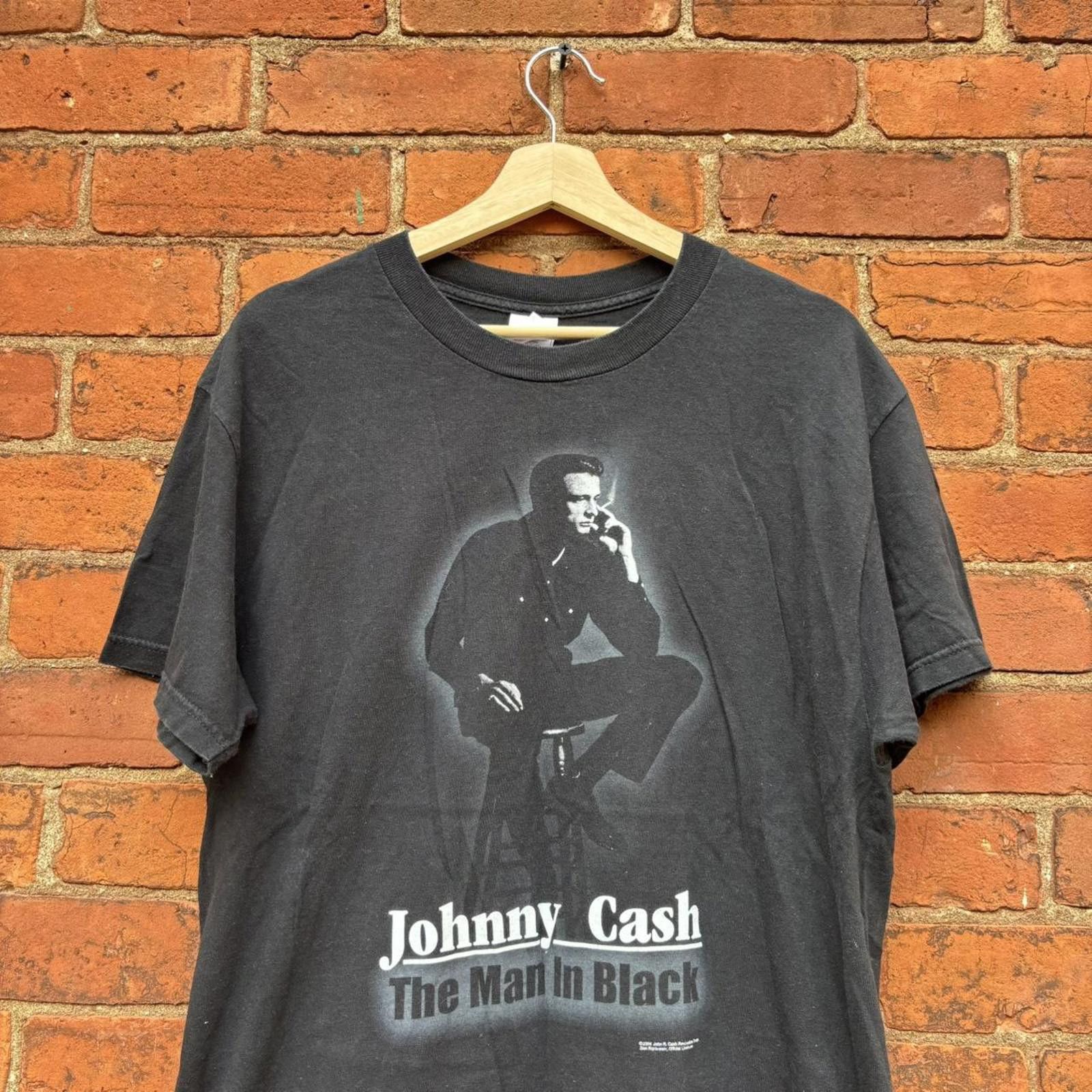 Other vintage Johnny cash the man in black t shirt 2004 L Size US L / EU 52-54 / 3 - 2 Thumbnail