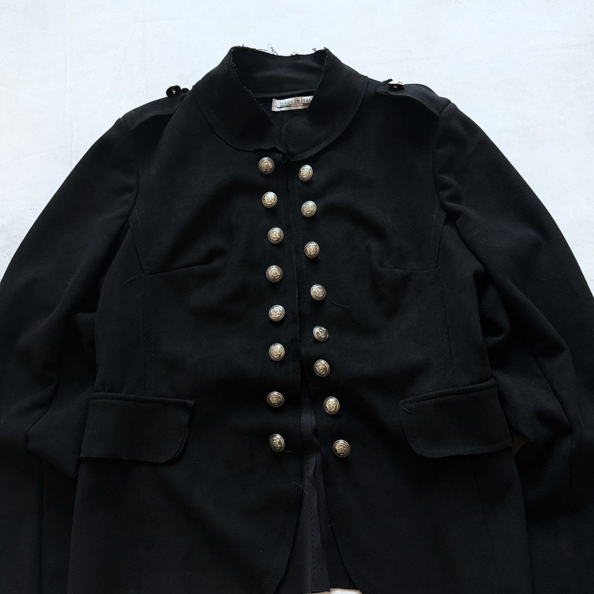 Hysteric Glamour × Undercover 00s Napoleon Military Jacket Punk Japan PPFM Balmain Vibe Size S / US 4 / IT 40 - 2 Thumbnail