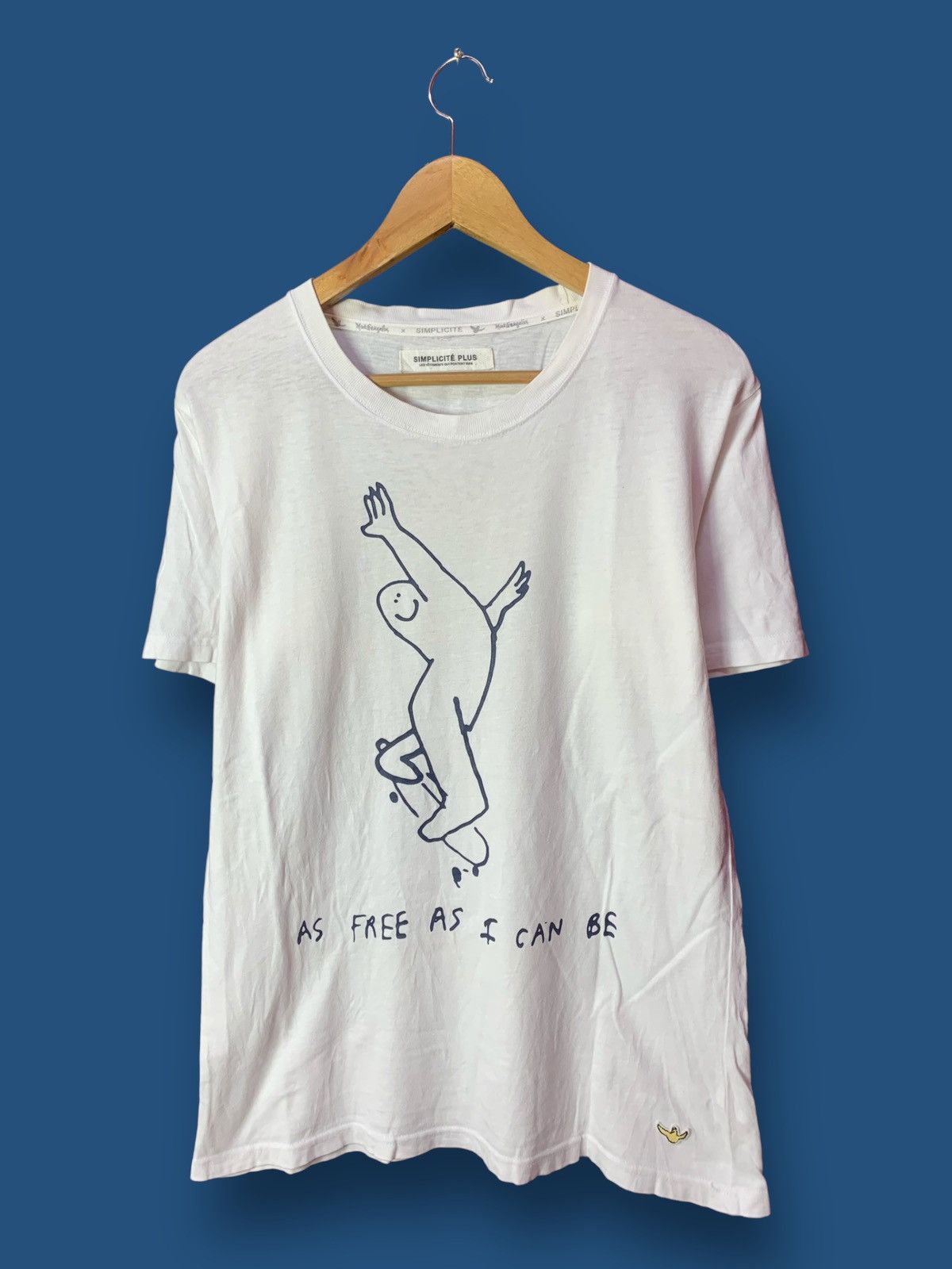 Vintage Steals! Simplicite x Mark Gonzales Skate Streetwear Tee Size US M / EU 48-50 / 2 - 1 Thumbnail