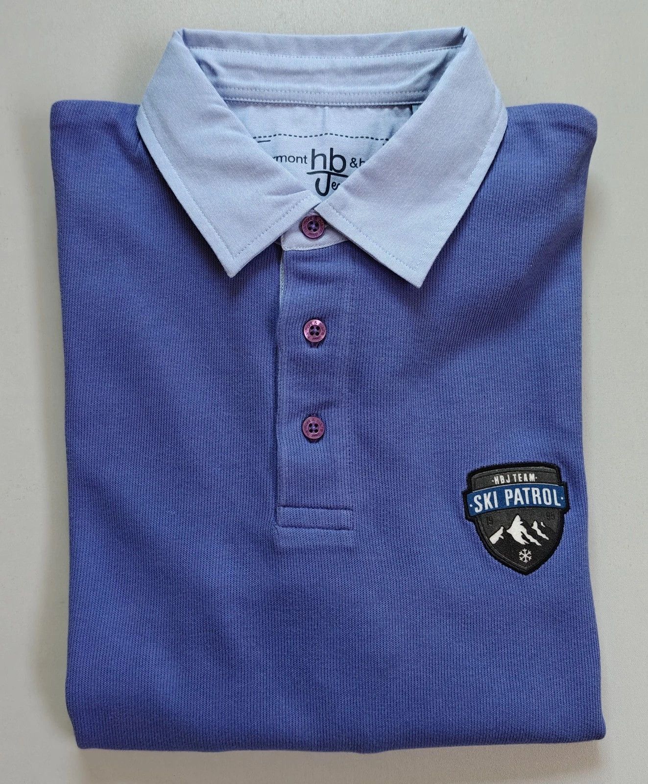 Harmont & Blaine Harmont & Blaine Jeans (HBJ) Longsleeves Polo Shirt T-0032 Size US XL / EU 56 / 4 - 1 Thumbnail