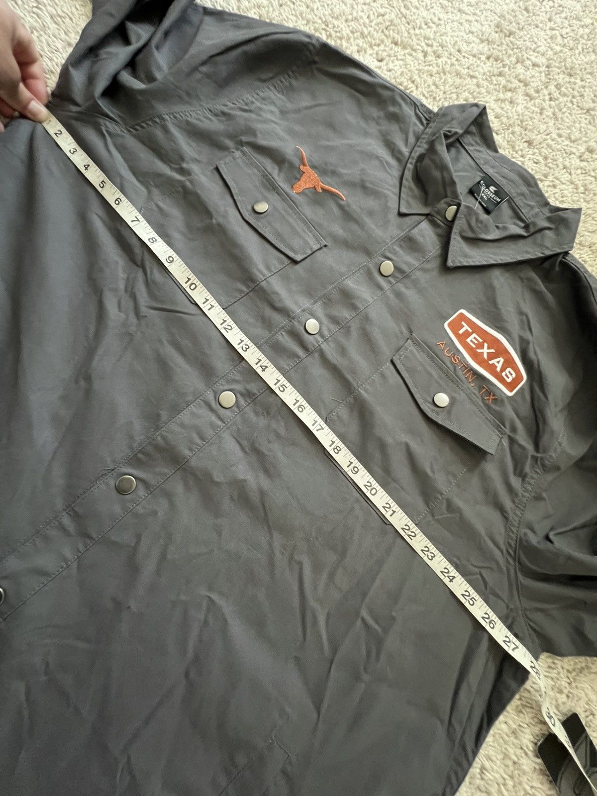 Colosseum Athletics Texas Longhorns Colosseum Slate Canvas Overshirt Long Sleeve Size US XXL / EU 58 / 5 - 6 Thumbnail