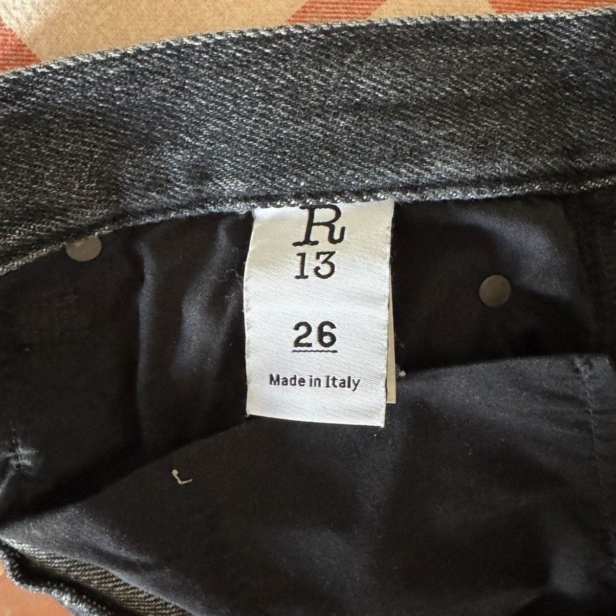 R13 R13 WIDE LEG CROSSOVER JEANS Size 26" / US 2 / IT 38 - 5 Thumbnail