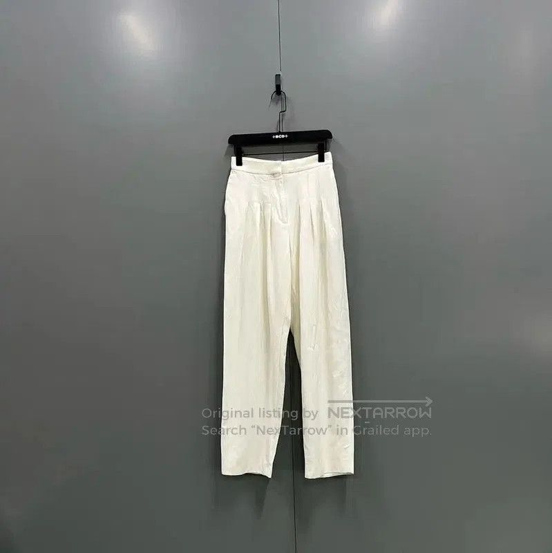 Burberry Burberry Summer White Cotton Casual Pants. Size 35" - 1 Thumbnail