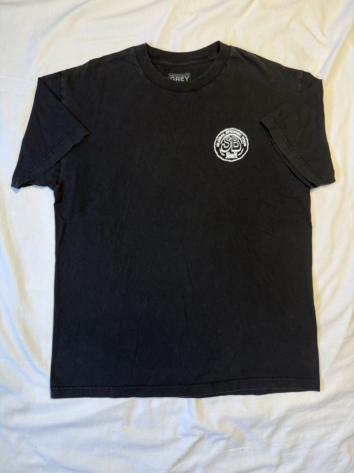 G59 Records Suicide Boys Global Epidemic 2017 Tour Black Tee Shirt Size US L / EU 52-54 / 3 - 3 Thumbnail