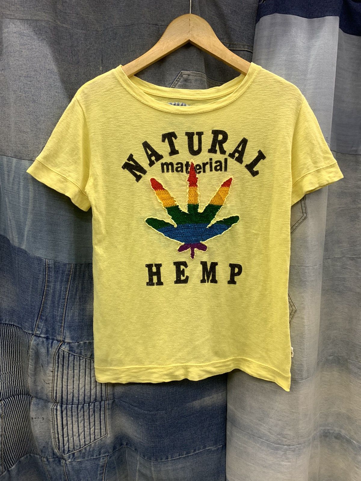 NATURAL MATERIAL HEMP style