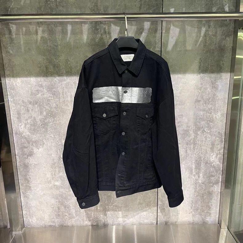 Givenchy Givenchy Slate Denim Jacket Outerwear Size US L / EU 52-54 / 3 - 1 Thumbnail