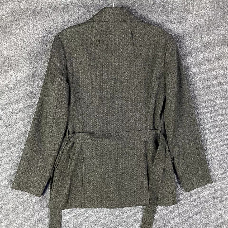 Banana Republic Banana Republic Blazer Women's Size 4 Gray 100% Wool Adults Size S / US 4 / IT 40 - 7 Thumbnail