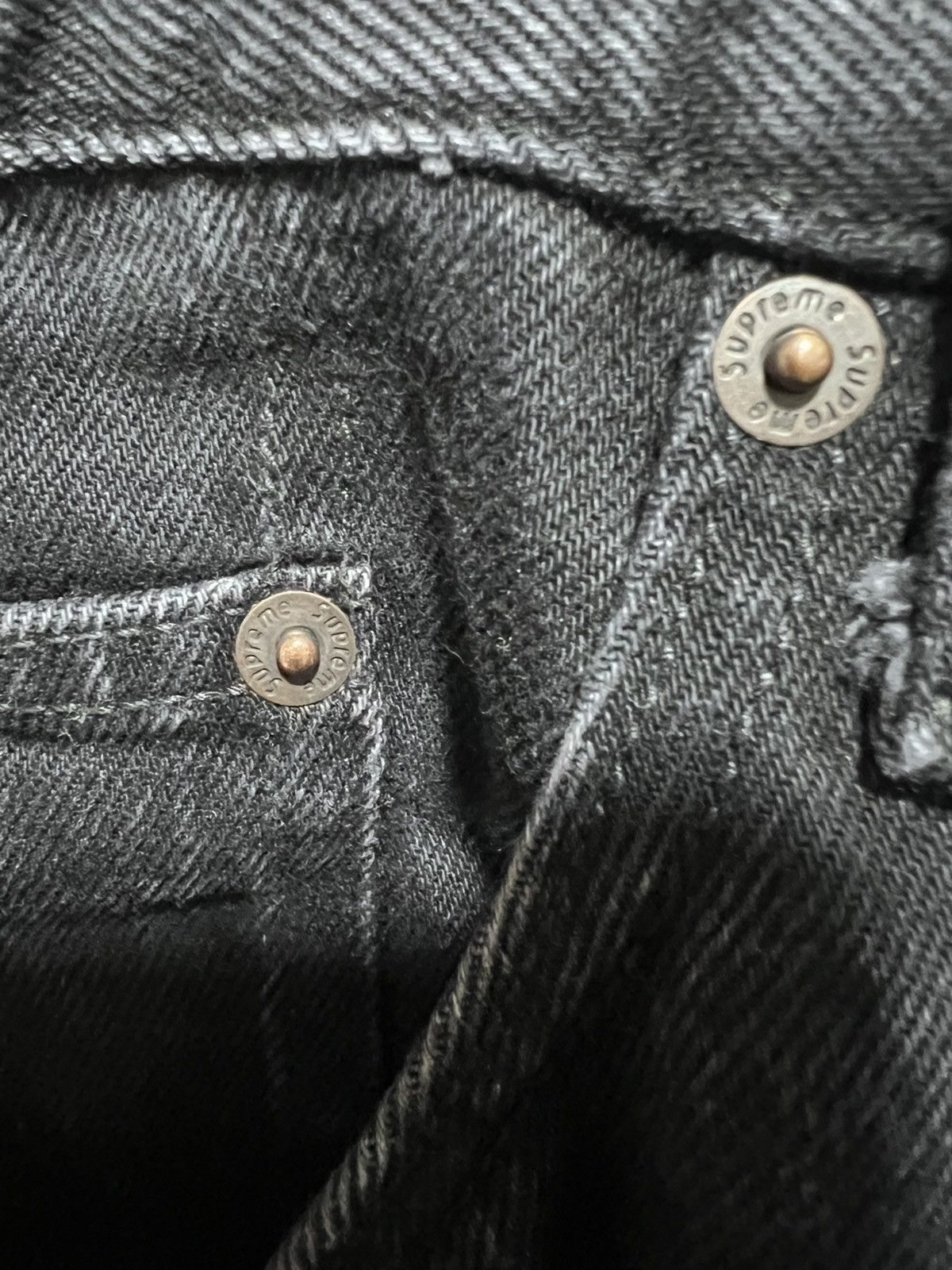 Supreme 2024 supreme baggy jeans ‘black’ Size US 32 / EU 48 - 9 Thumbnail
