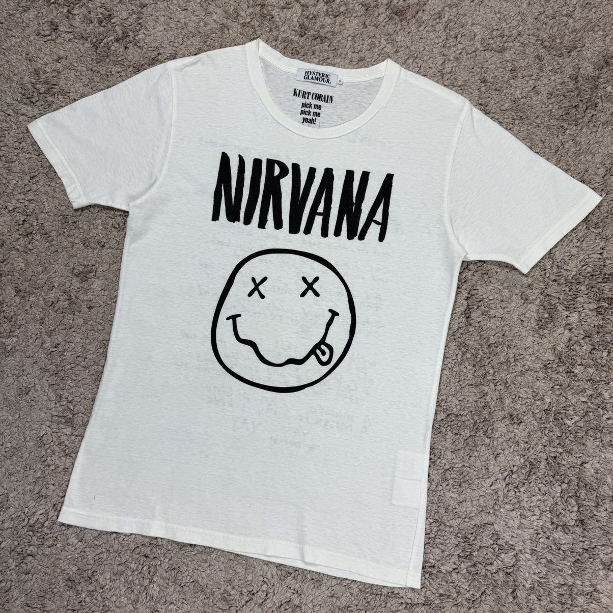 Hysteric Glamour Hysteric Glamour Nirvana Art by Kurt Kobain T-shirt Size US S / EU 44-46 / 1 - 4 Thumbnail