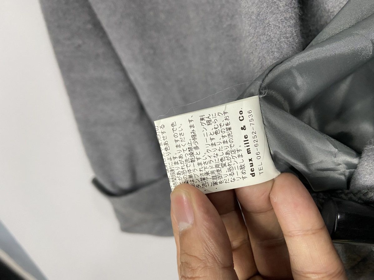 Japanese Brand DEUX MILLE ANS DUFFLE JACKET Size XS / US 0-2 / IT 36-38 - 11 Thumbnail