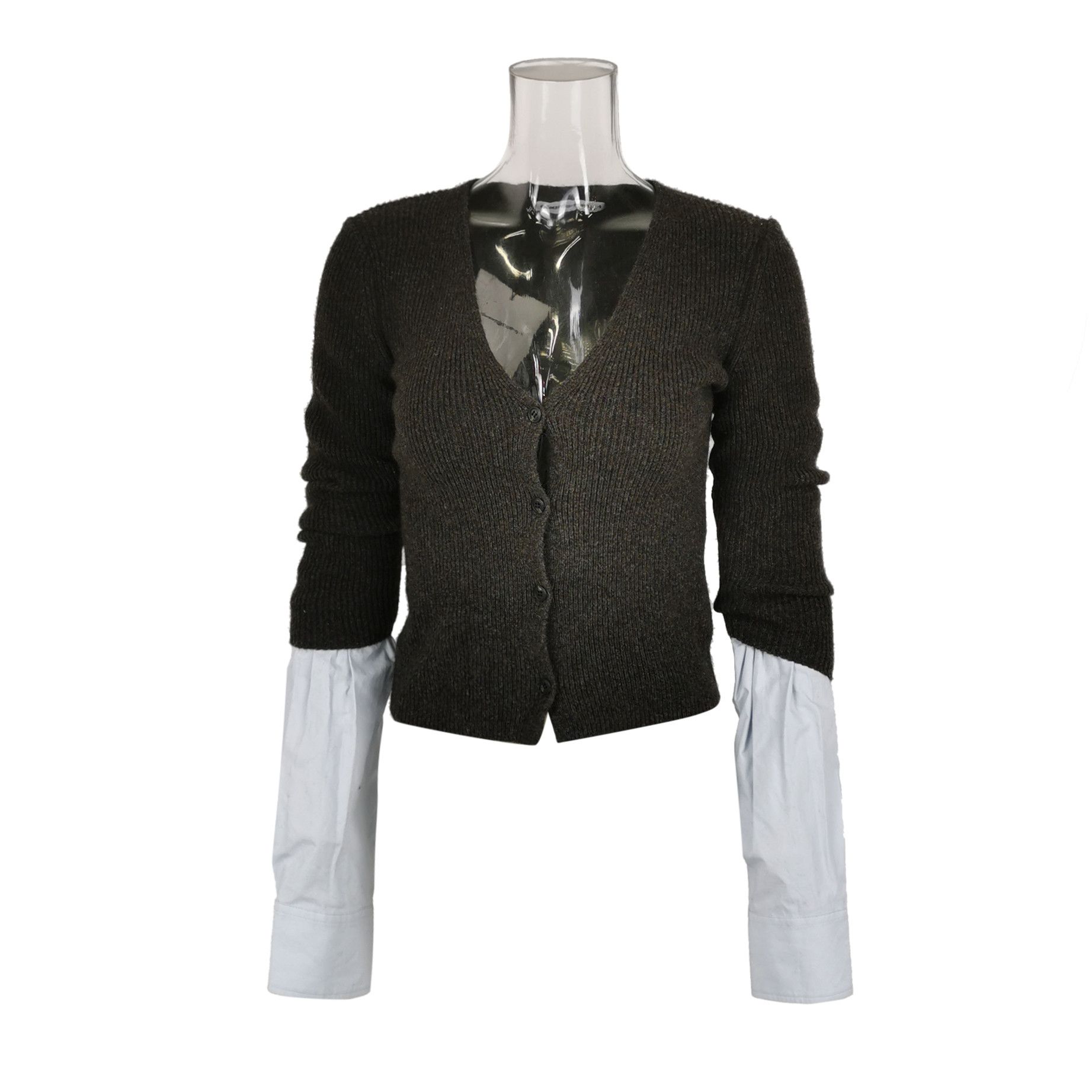 Alexander Wang Alexander Wang Yak Wool Blend Cardigan Size S Size S / US 4 / IT 40 - 1 Thumbnail
