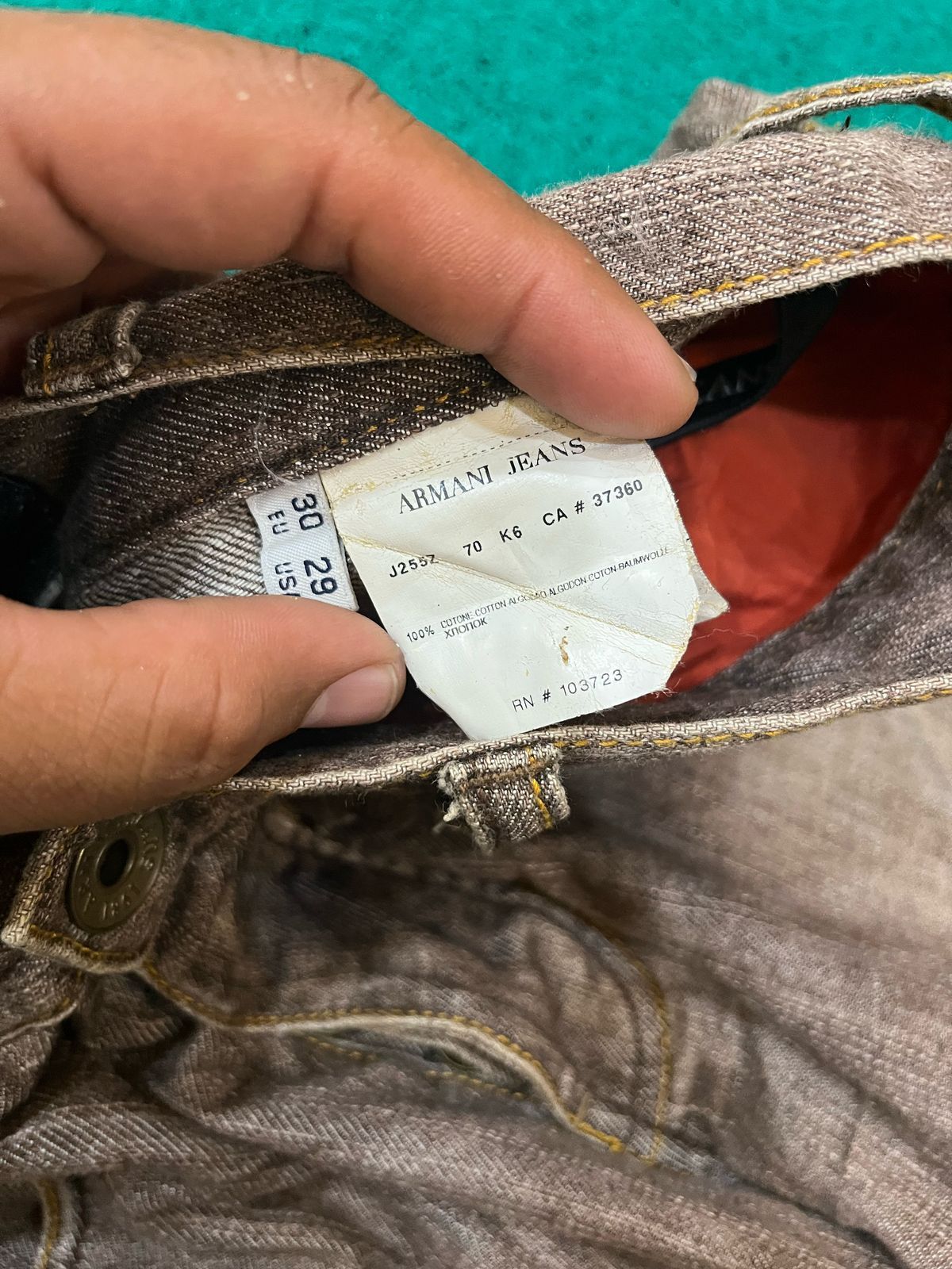Armani Armani jeans denim Size US 32 / EU 48 - 7 Thumbnail