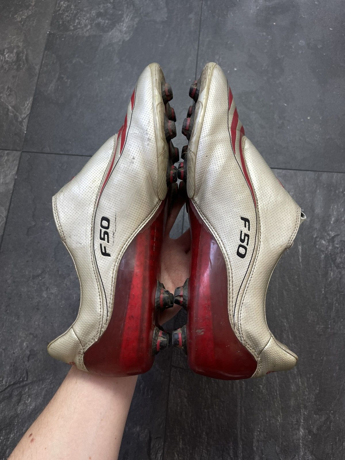 Adidas × Vintage Adidas f50 tunin football soccer football boots Size US 13 / EU 46 - 10 Thumbnail