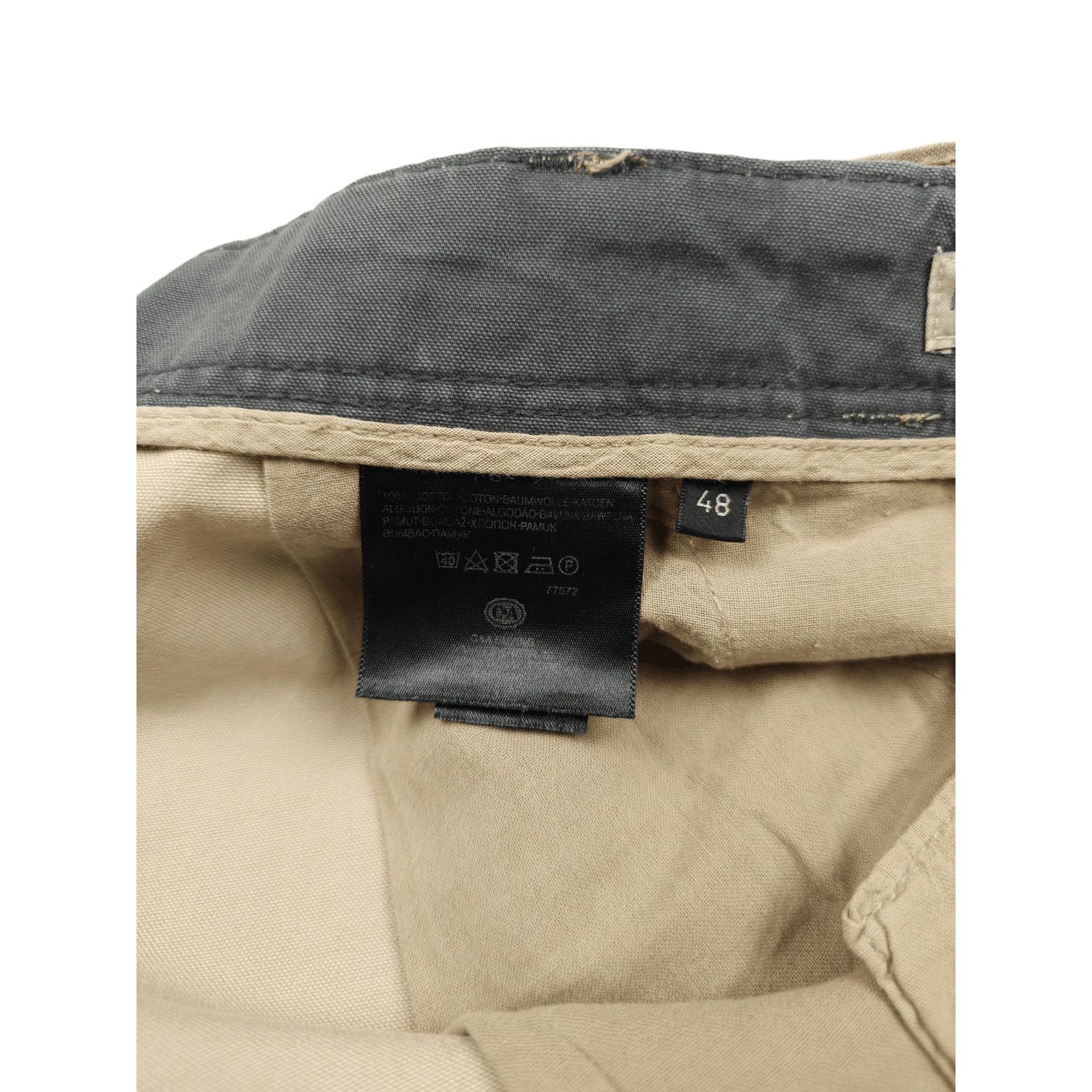 Japanese Brand 💎Size 36 90's Beige Cargo Military Shorts Y2K JNCO Size US 36 / EU 52 - 10 Thumbnail