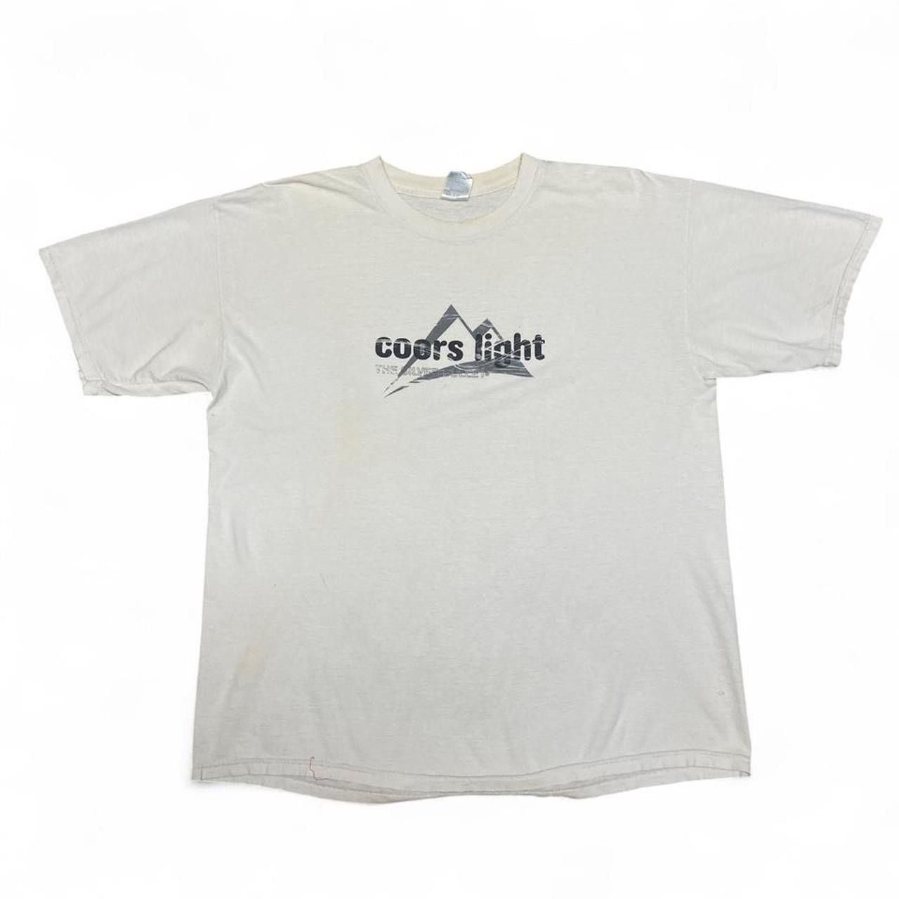 Other Vintage Coors light the silver bullet, beer white T-shirt Size US XL / EU 56 / 4 - 2 Thumbnail