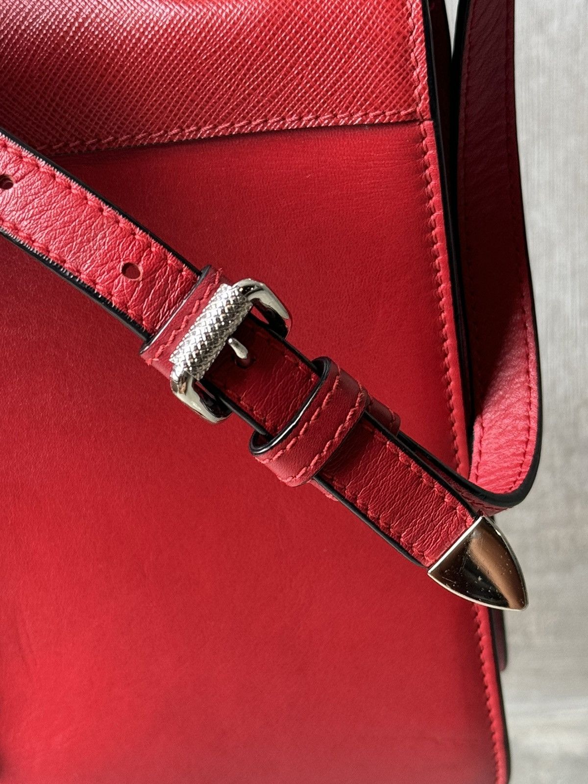 Prada PRADA City Calf & Saffiano Elektra Shoulder Size ONE SIZE - 8 Thumbnail