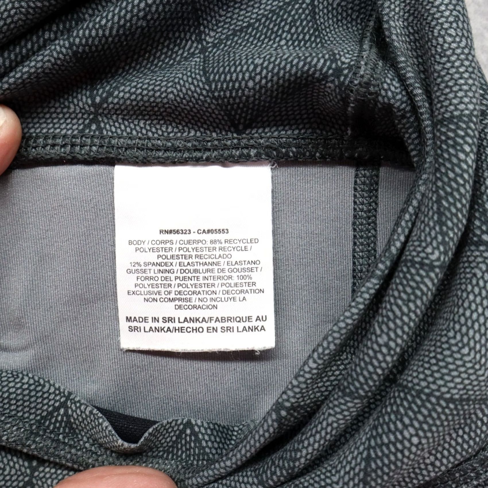 Nike Nike Leggings Womens Medium Dri-Fit Capri Training Yoga Pants Gray Size 32" / US 10 / IT 46 - 5 Thumbnail