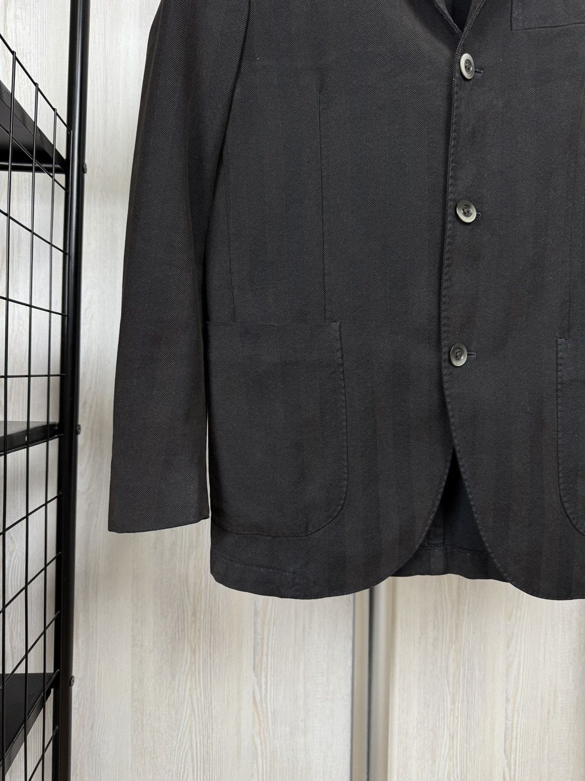 Boglioli Boglioli Coat cotton herringbone 3 button blazer Size 34R - 5 Thumbnail