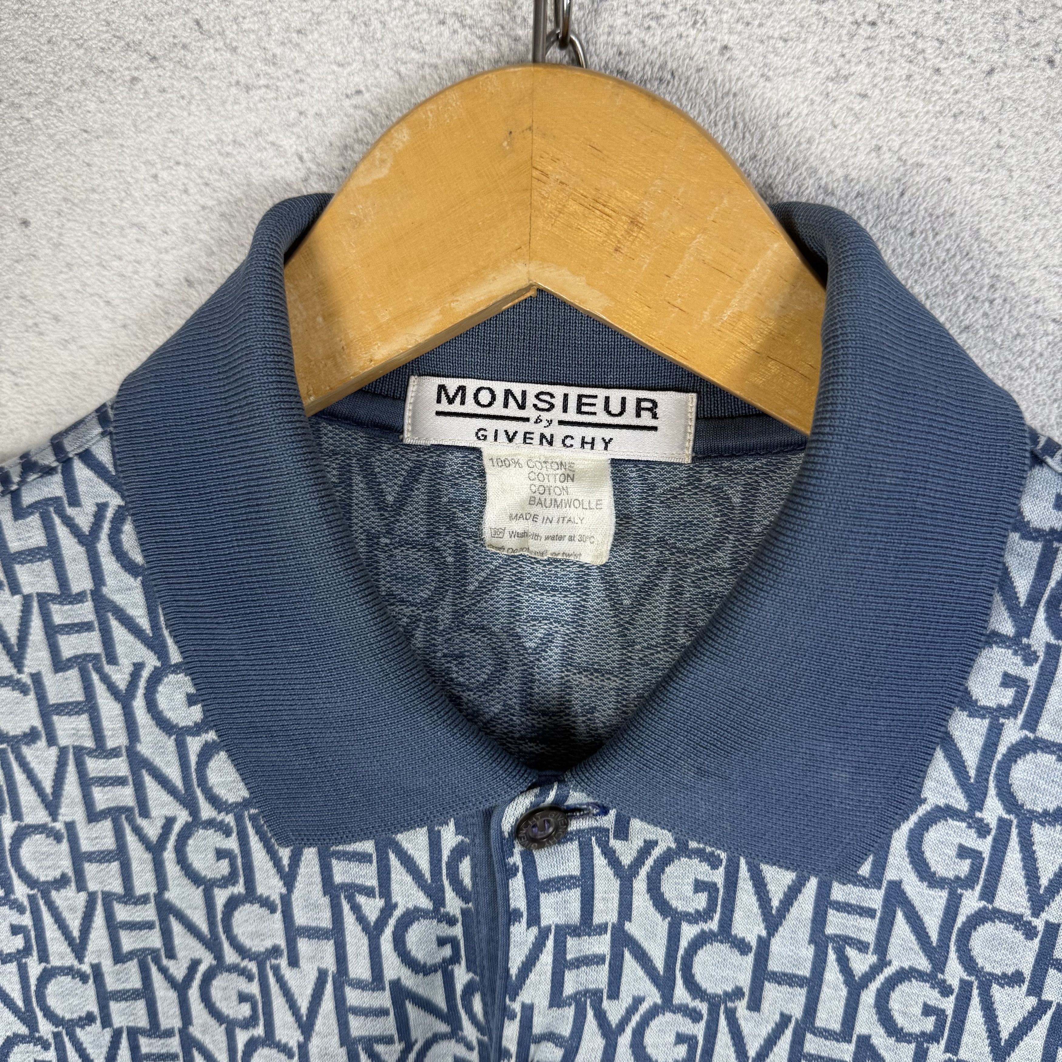 Givenchy Vintage Givenchy Polo Shirt Size US S / EU 44-46 / 1 - 7 Thumbnail