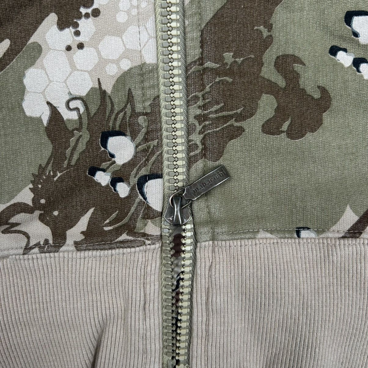Maharishi Maharishi Vintage Y2K Bonsai Camo Heavy Zip Hooded Jacket Size US XL / EU 56 / 4 - 6 Thumbnail