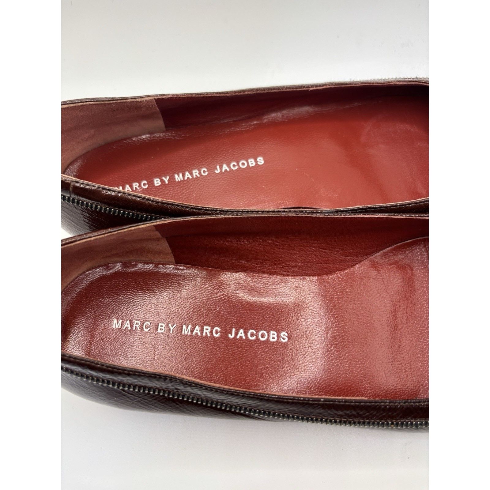 Marc by Marc Jacobs Marc by Marc Jacobs Patent Leather Flats 39/8-8.5 Size US 8.5 / IT 38.5 - 7 Thumbnail