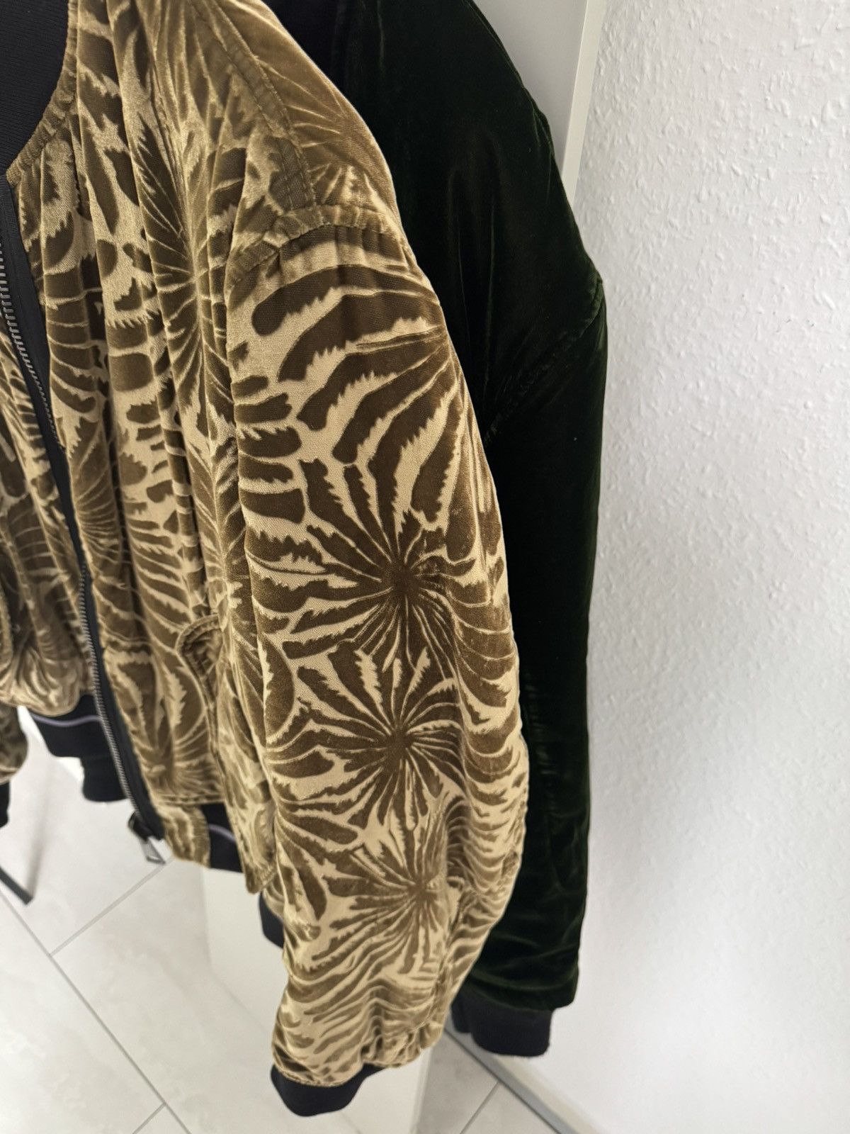 Haider Ackermann Palm Velvet Jacket Size US M / EU 48-50 / 2 - 2 Thumbnail
