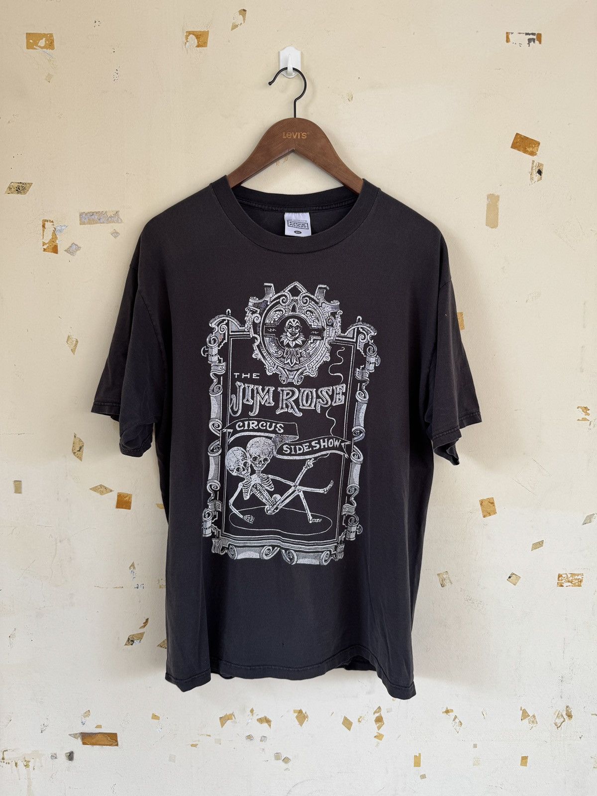 Vintage *RARE* VINTAGE 90s JIM ROSE CIRCUS SIDESHOW FREAK FADED TEE Size US XL / EU 56 / 4 - 1 Thumbnail