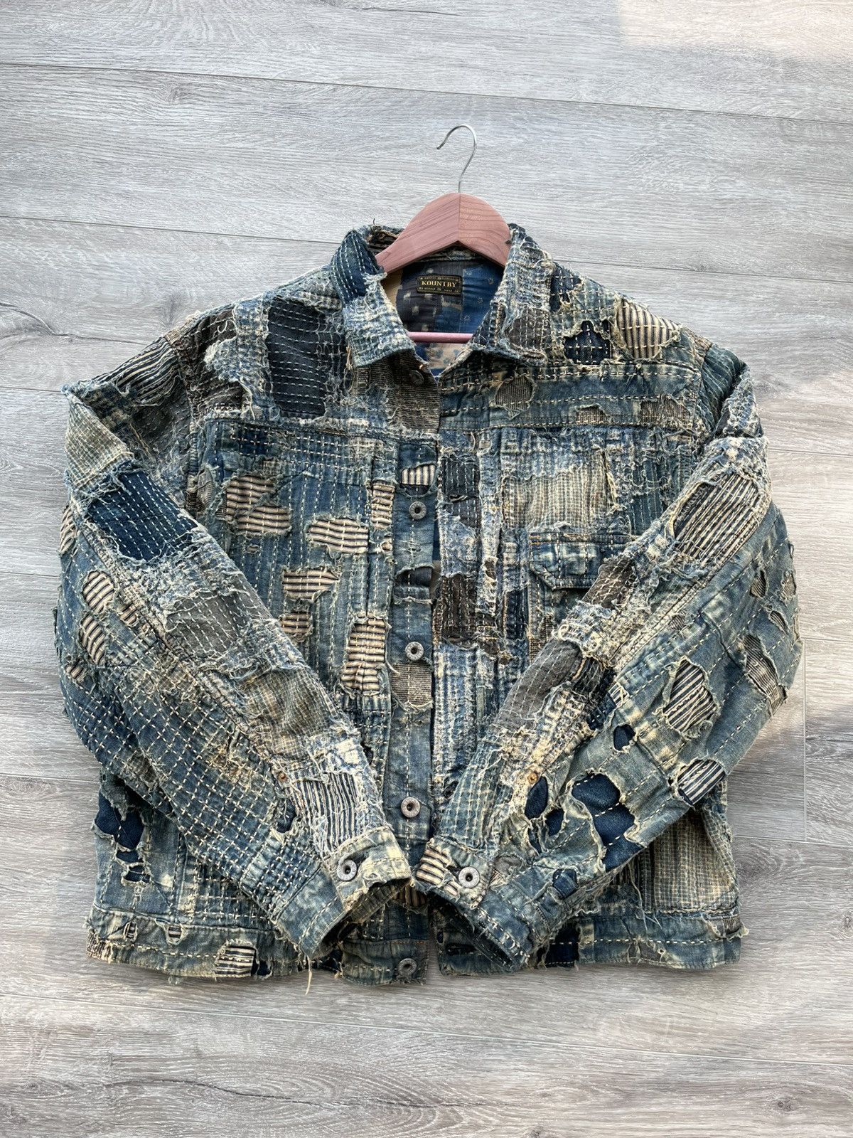 Kapital Kapital Kountry 1st Boro Denim Jacket 'Indigo' | Grailed