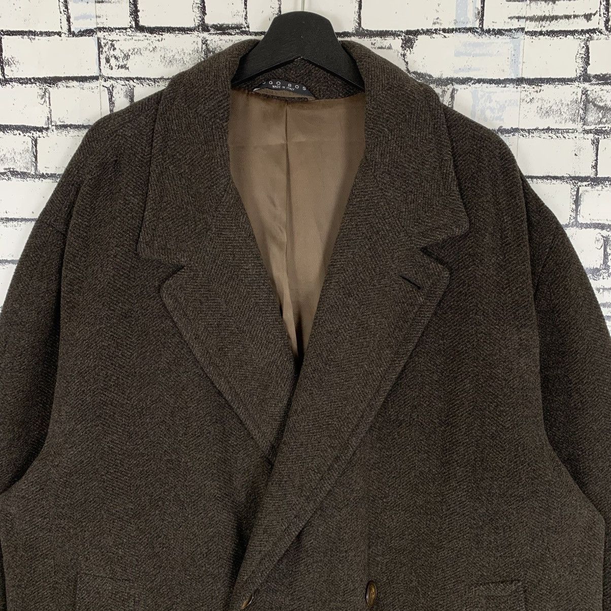 Hugo Boss Vintage Hugo Boss Men’s Long Coat Size 44R Size 44R - 4 Thumbnail