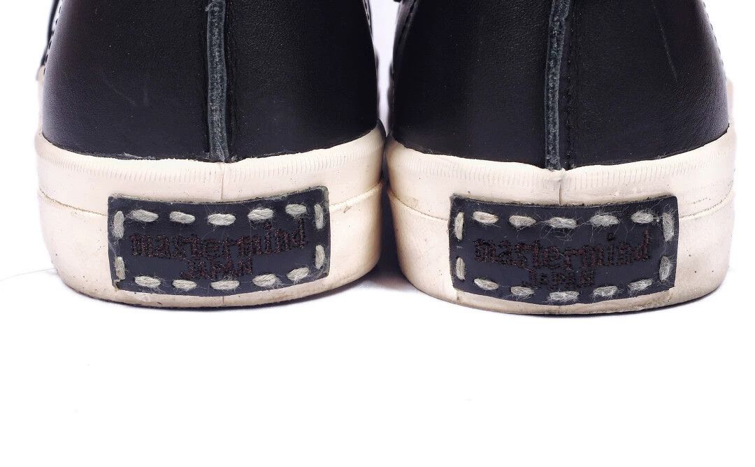 Visvim mmj x visvim Flynt Hi leather skull silver sneaker US11 Size US 11 / EU 44 - 6 Thumbnail