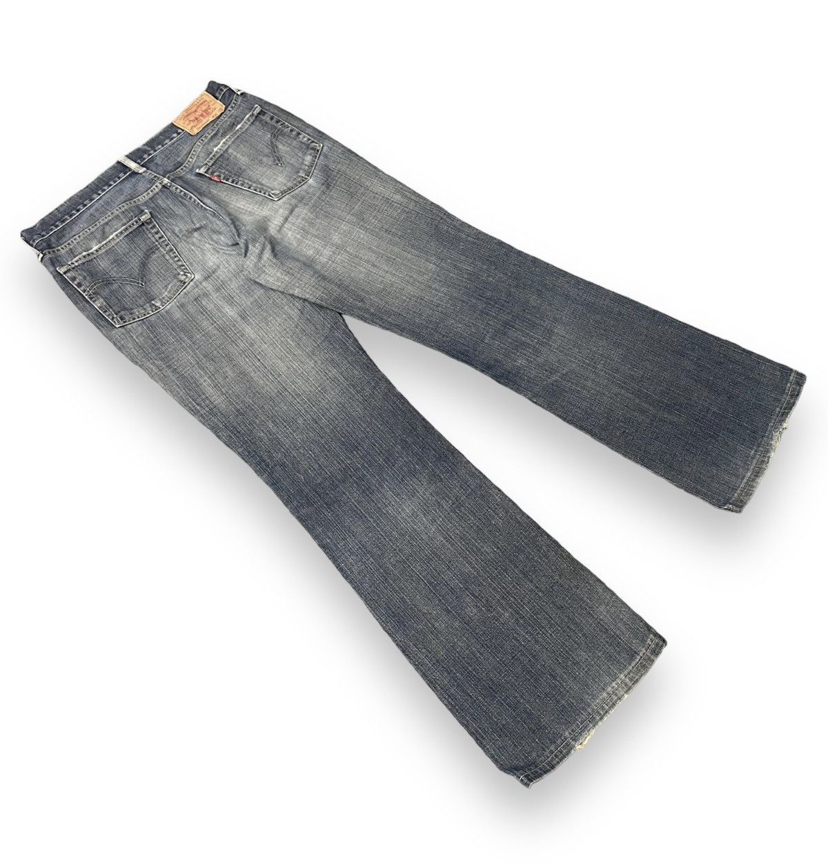Levi's Vintage Flare Japan Levis 517-03 J09 Light Grey Washed Size US 32 / EU 48 - 7 Thumbnail