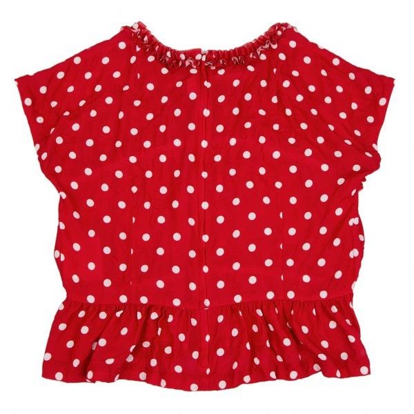 Comme des Garcons Comme Des Garcons Red vintage polka-dot design top Size S / US 4 / IT 40 - 3 Thumbnail