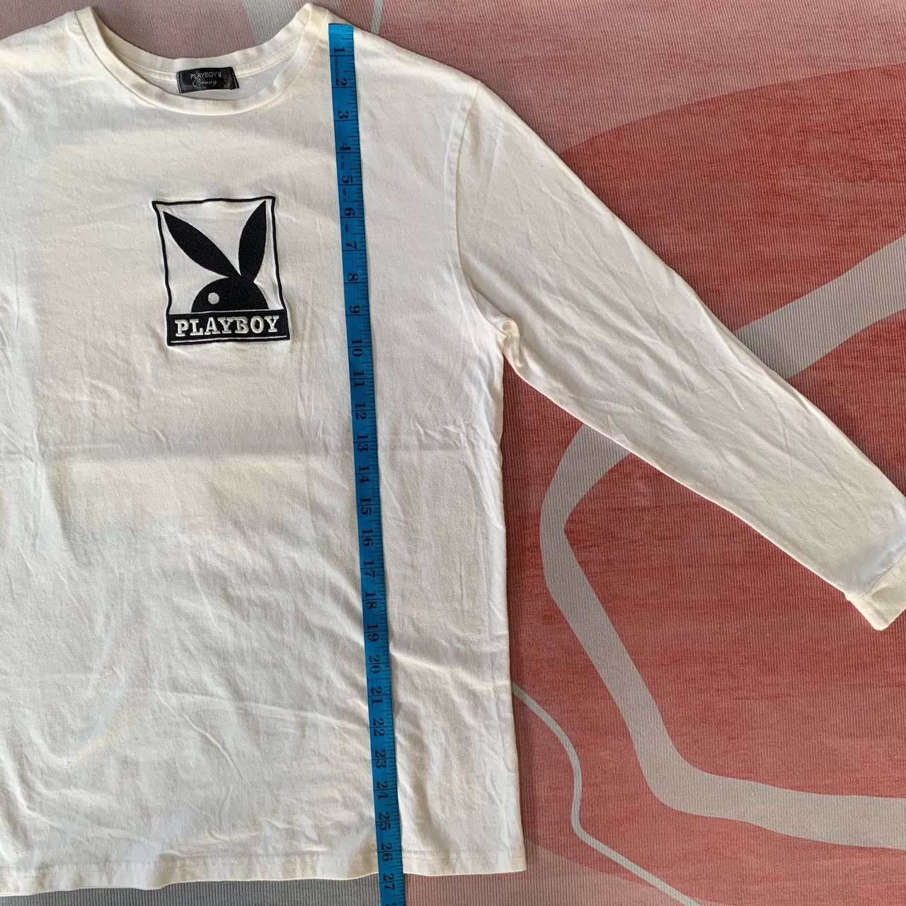 Playboy PLAYBOY Embroidered Logo with Backhit Long Sleeve Tee Size US S / EU 44-46 / 1 - 9 Thumbnail