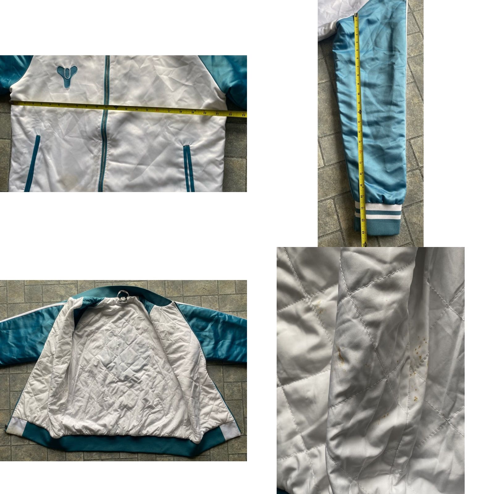 Hunter Bungie Destiny Jacket Men L Full Zip Flaws Stains Wear Multicolor Jacket Men’s Large Size US L / EU 52-54 / 3 - 9 Thumbnail