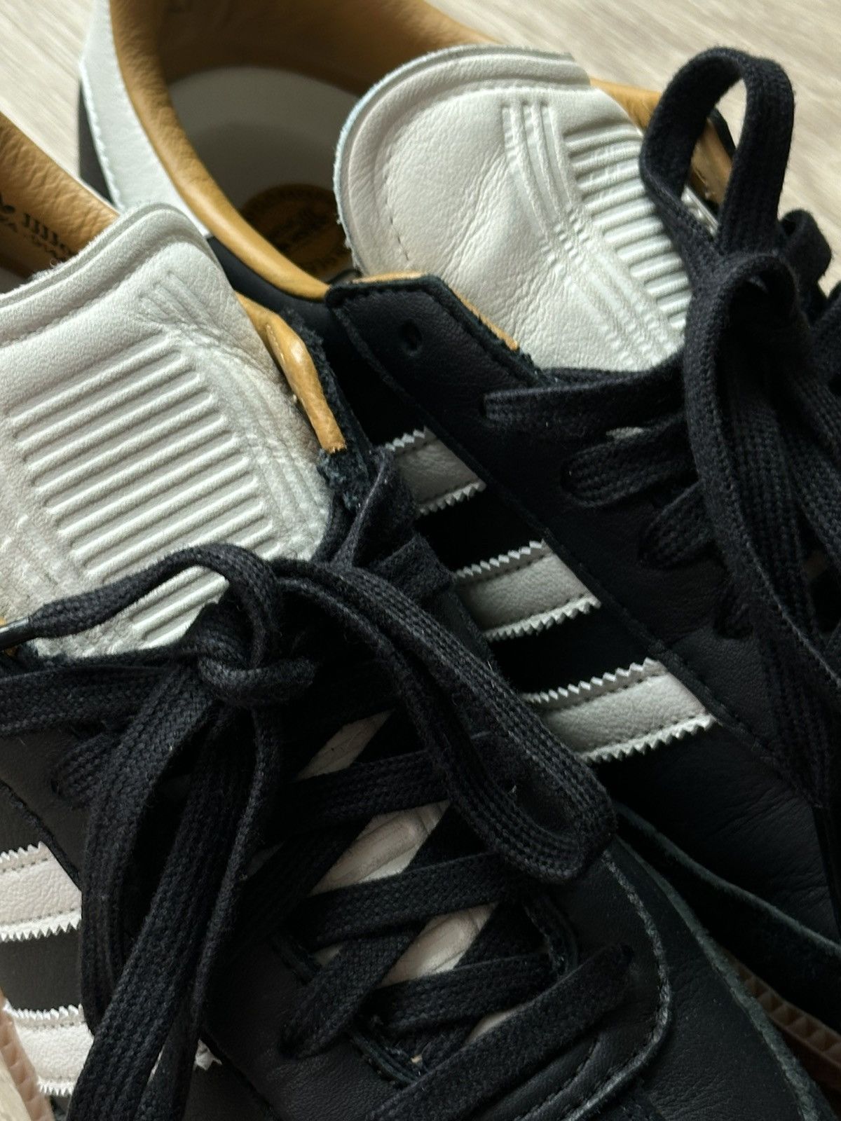 Adidas × JJJJound JJJJound Made in Germany Samba “Black” Size US 8 / EU 41 - 6 Thumbnail