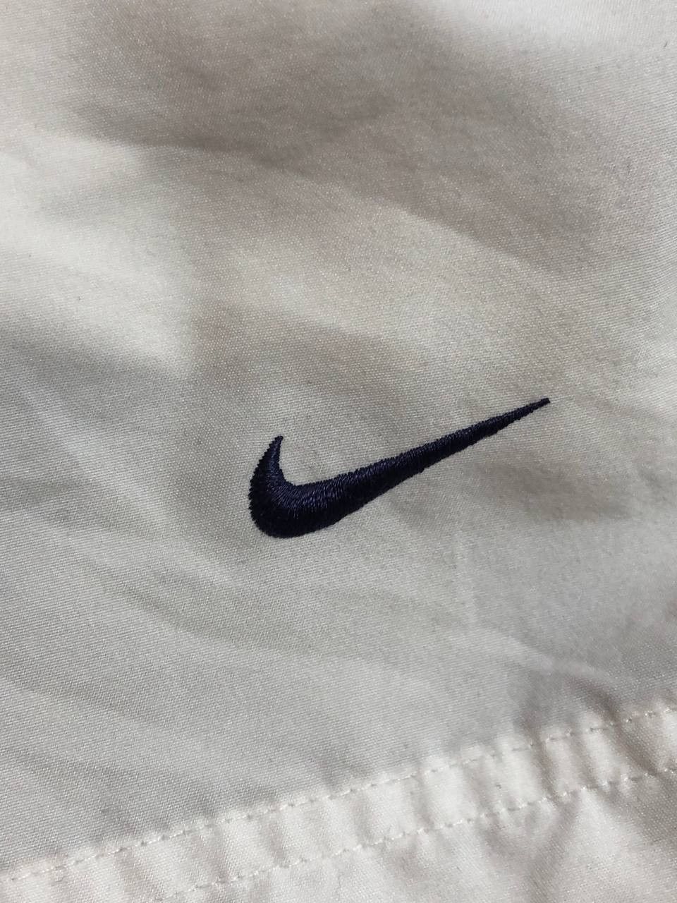 Nike Vintage white Shorts NIKE logo Y2K streetwear sportwear Size US 32 / EU 48 - 6 Thumbnail